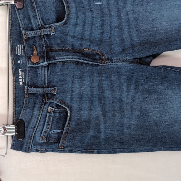 Old Navy High Rise Rockstar Jegging Lightly Distressed Size 10 Plus - Picture 3 of 5